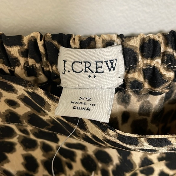NWTs J. Crew Factory Leopard Print Skirt Size XS - Picture 3 of 6